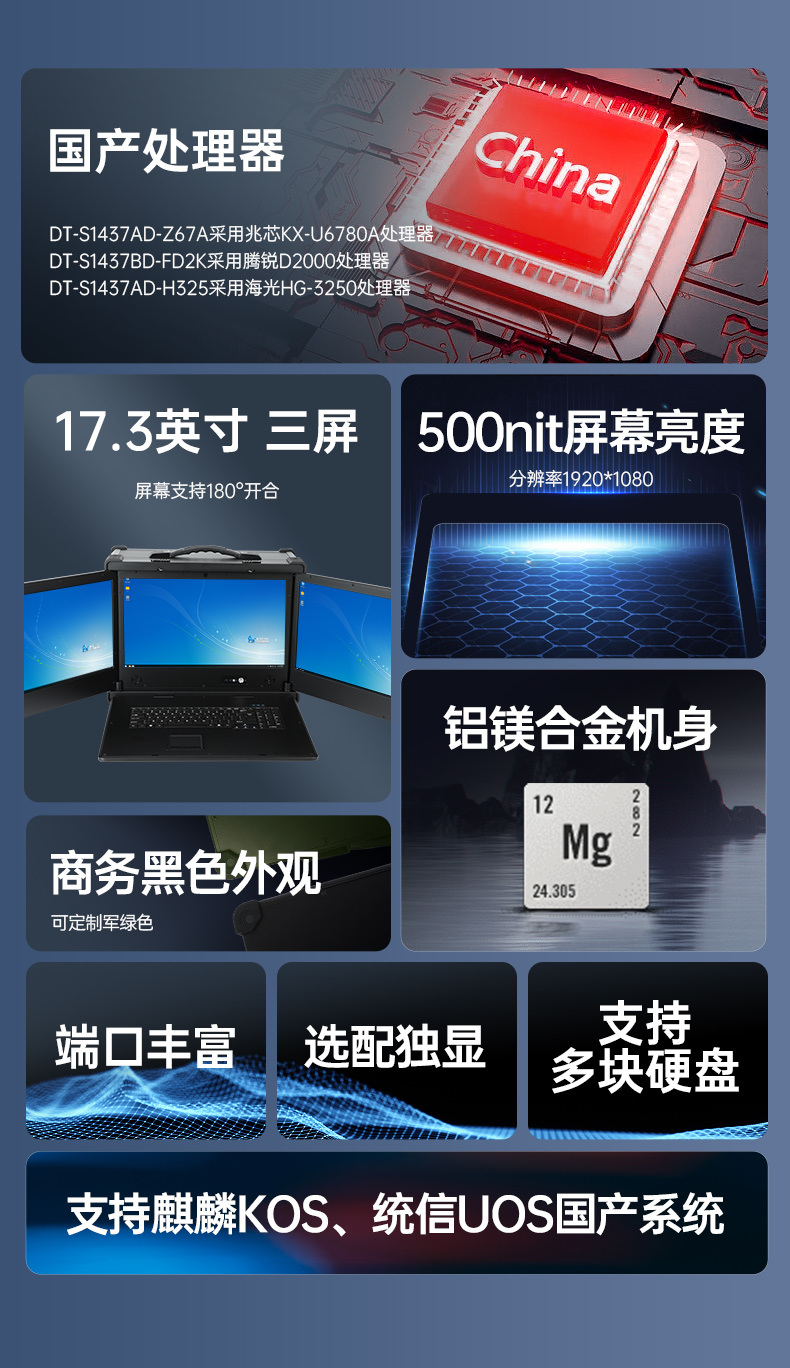 三屏加固便攜機(jī),17.3英寸工業(yè)計(jì)算機(jī),DT-S1437AD-Z67A.jpg 三屏加固便攜機(jī),17.3英寸工業(yè)計(jì)算機(jī),DT-S1437AD-Z67A.jpg