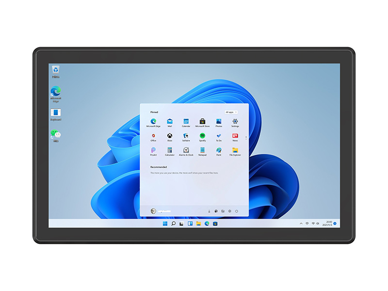 18.5寸工控一體機(jī),IP65防護(hù)工業(yè)平板電腦廠家,DTP-1859-1235U