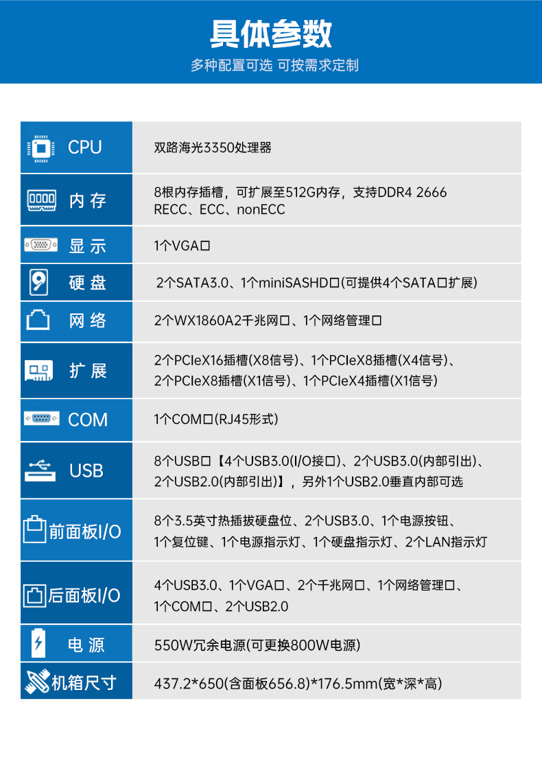 東田國產(chǎn)4U工控機(jī),雙路海光信息安全工控主機(jī),DT-46508-D3350MA.jpg 東田國產(chǎn)4U工控機(jī),雙路海光信息安全工控主機(jī),DT-46508-D3350MA.jpg